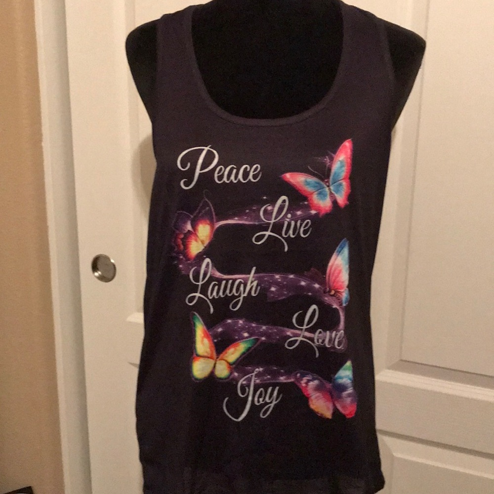 Beautiful Butterfly Razorback Tank